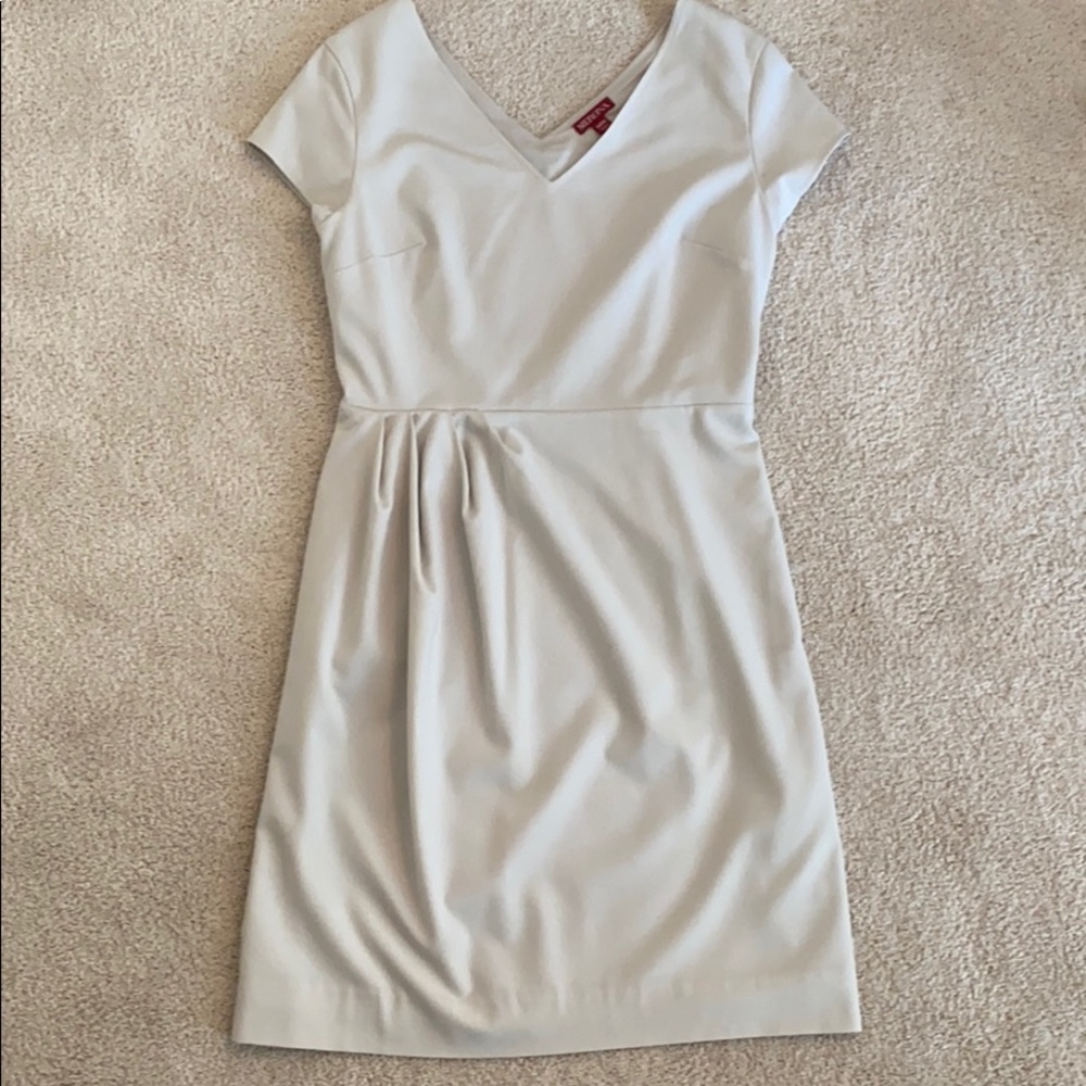 Ivory cotton dress